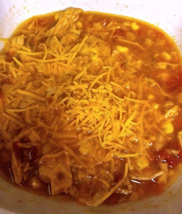 Super East and Super Yummy Crockpot Chicken Tortilla Soup
